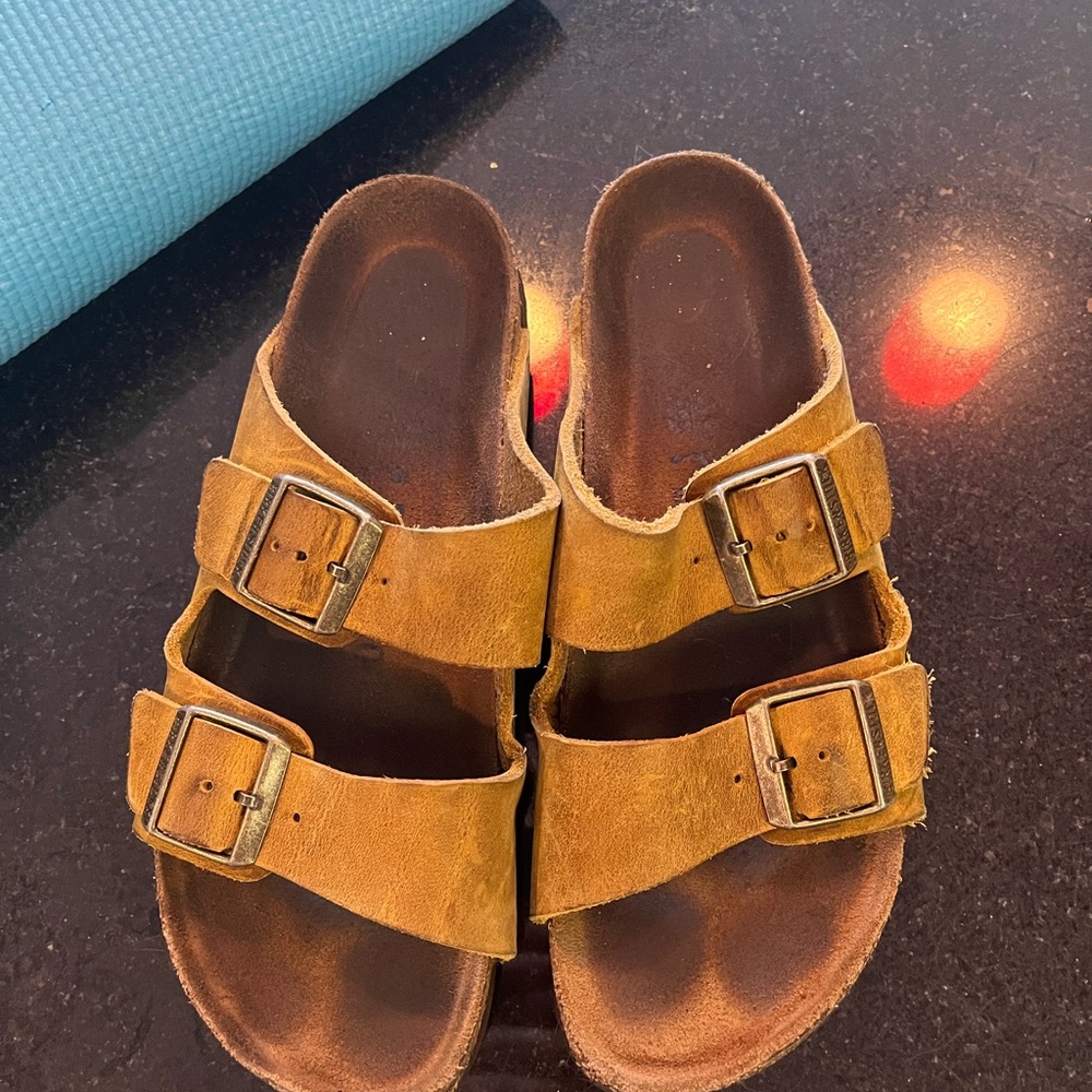 Birkenstock yellow Sandals